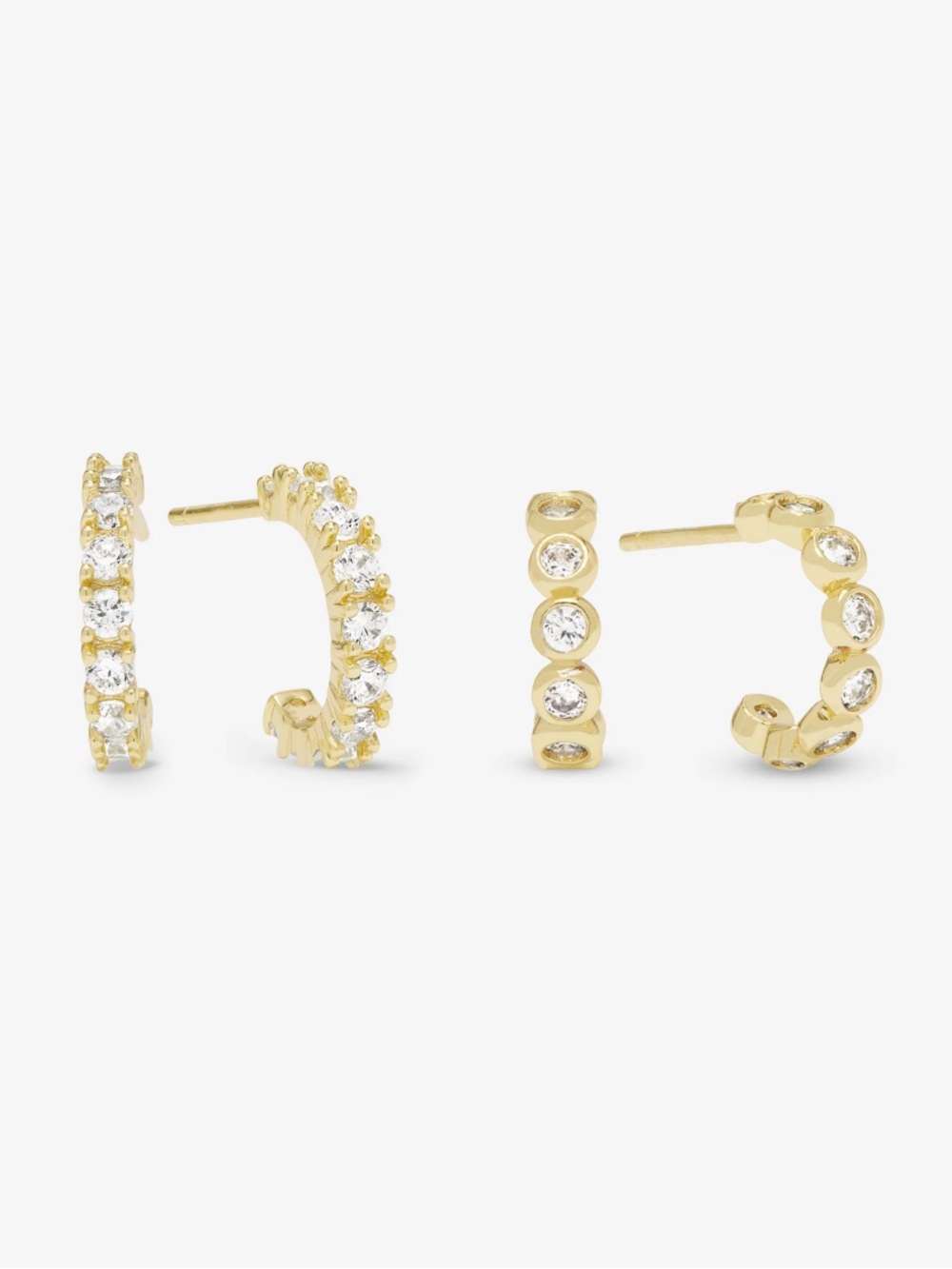 NWT Melinda Maria Gold “They’re So Cute Huggie Set”